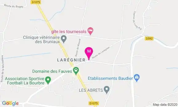 Localisation Dr Jean Luc Traversa