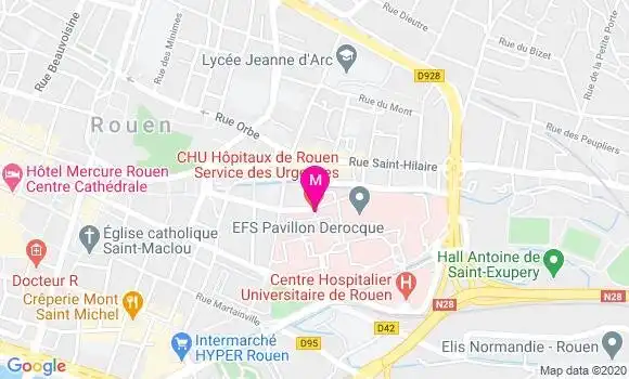 Localisation Dr Stéphane Derrey