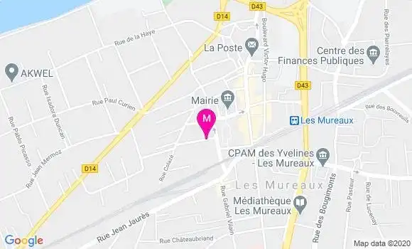 Localisation Dr Jean Bertaux