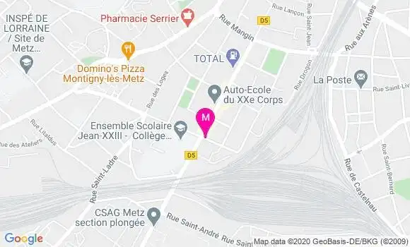 Localisation Dr Jean Marc Amans