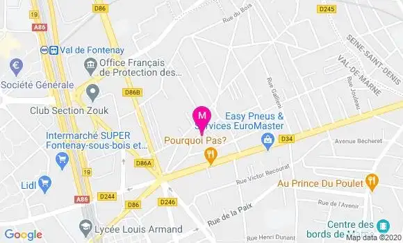 Localisation Dr Moïse Bechara