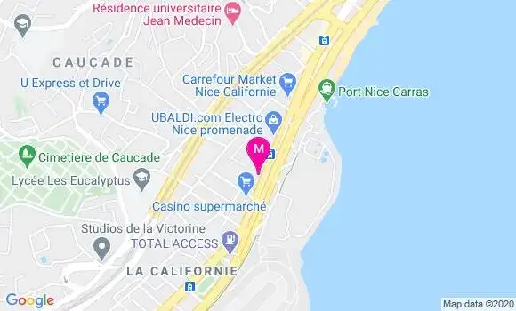 Localisation Dr Jean Bensussan