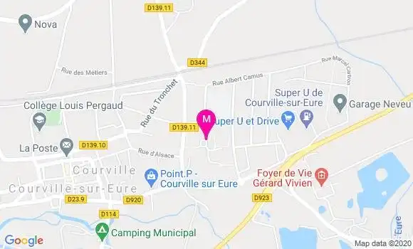Localisation Dr Bernard Zuffi