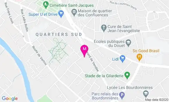 Localisation Dr Isabelle Lamaiziere