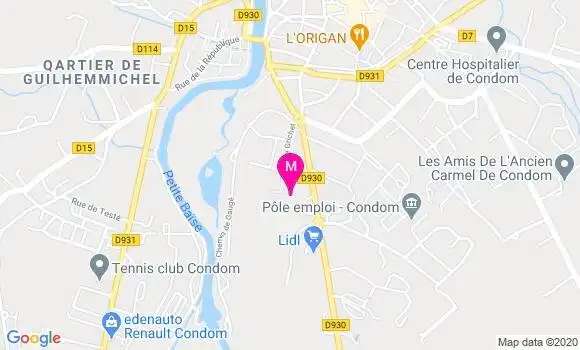 Localisation Dr Eric Charpin