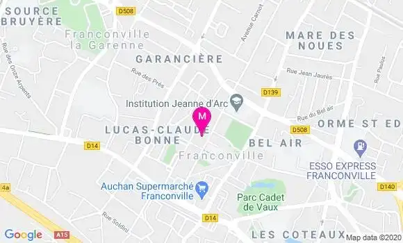 Localisation Dr Béatrice Viguet