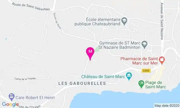 Localisation Dr Thierry Joubaud