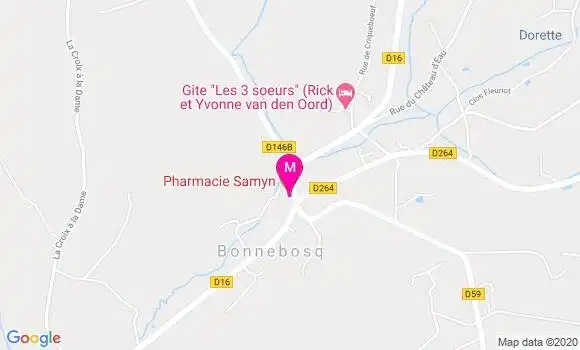 Localisation Dr Philippe Hieaux