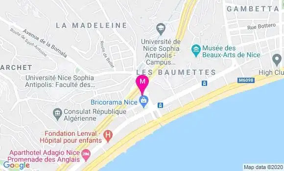 Localisation Dr Jean Margaritora