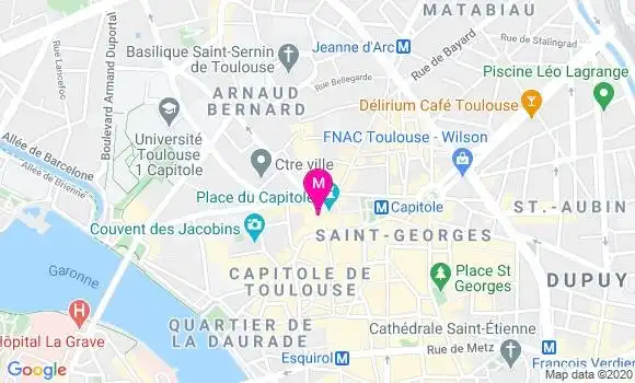 Localisation Dr Olivier Rascol
