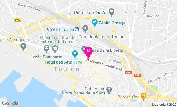 Localisation Dr Christine Daidone Eon