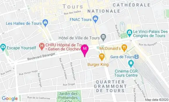 Localisation Dr Pascal Menage