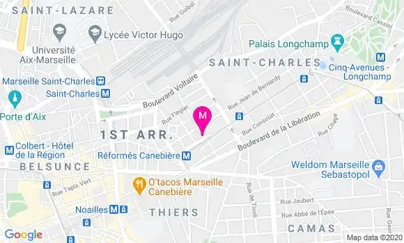 Localisation Dr Bertrand Arnoulet