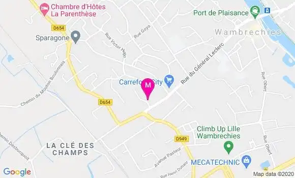 Localisation Dr Pascal Boulme
