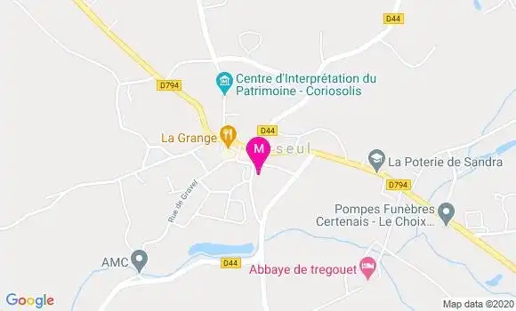 Localisation Dr Christian Brandily