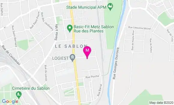 Localisation Dr Arthur Conti