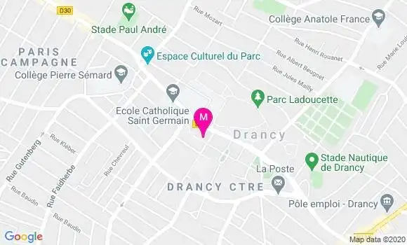 Localisation Dr Daniel Bouy