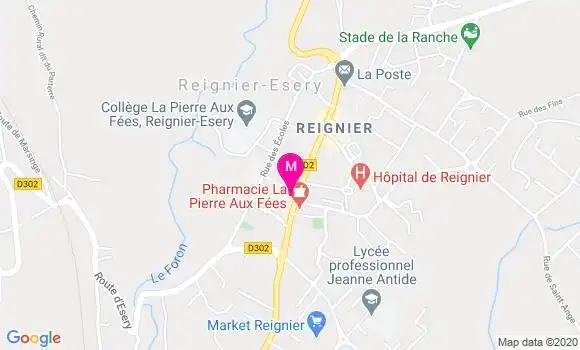 Localisation Dr Olivier Venturini