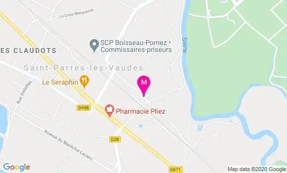 Localisation Dr Guilain Decarnin