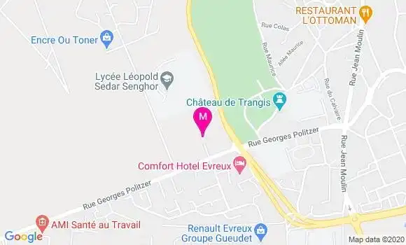 Localisation Dr Thierry Josset