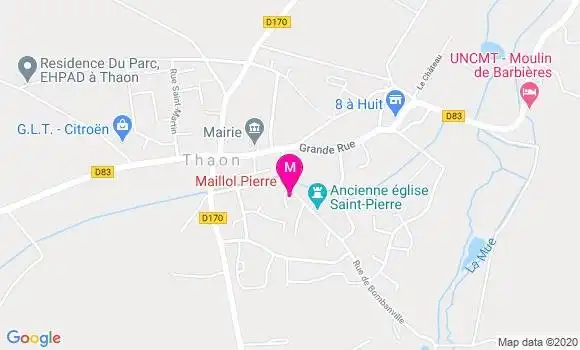 Localisation Dr Pierre Maillol
