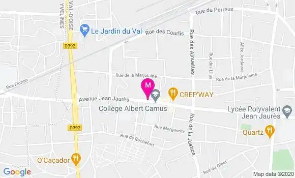 Localisation Dr Gilles Daubercies