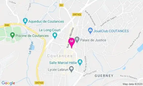 Localisation Dr Eric Beaumier