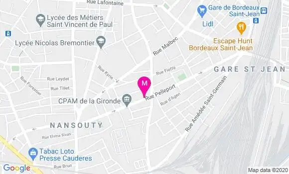 Localisation Dr Françoise Garson Revel