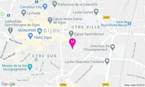 Localisation Dr Eric Manceau