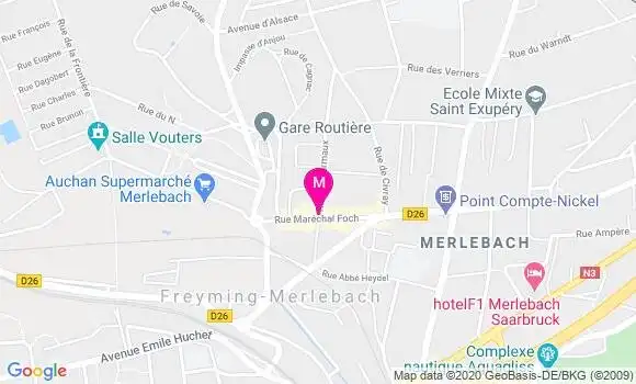 Localisation Dr Thierry Poss