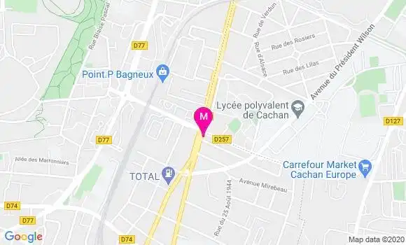 Localisation Dr Jean Andre