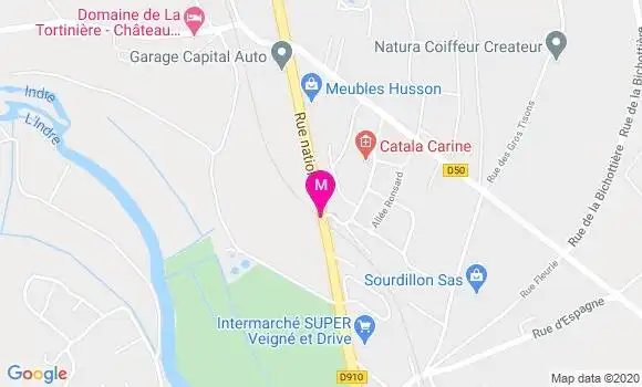Localisation Dr Nathalie Lepaul