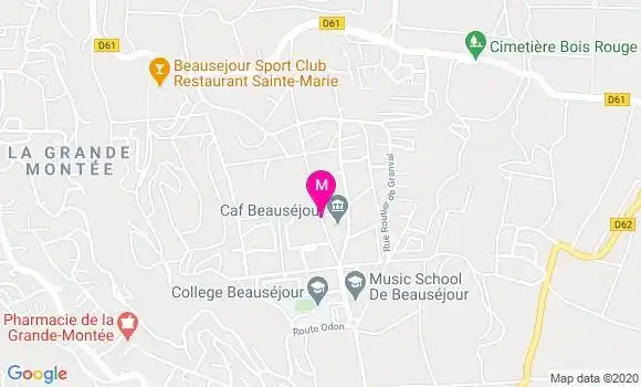 Localisation Dr Didier Fechner