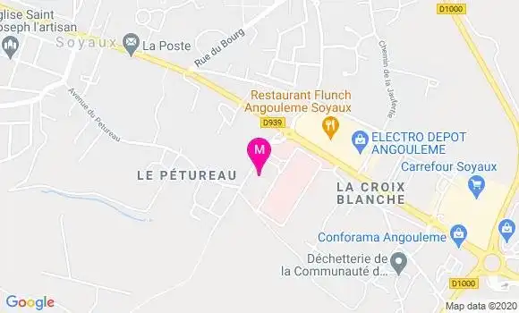 Localisation Dr Isabelle Beringer