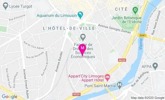 Localisation Dr Bénédicte Caire Gana