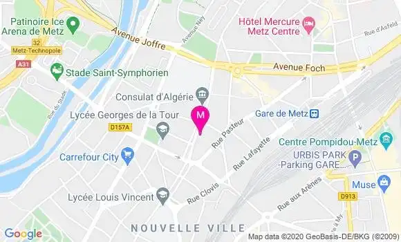 Localisation Dr Michel Chope