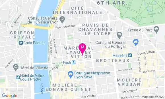 Localisation Dr Marie Peix
