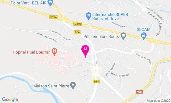 Localisation Dr Catherine Garrigues