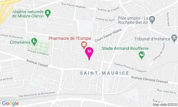 Localisation Dr Erwan Collin