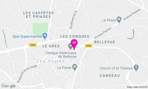 Localisation Dr Michel Bonavaron