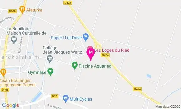 Localisation Dr Dominique Sur