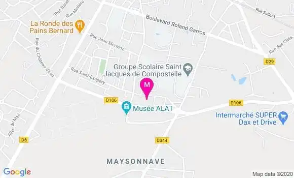 Localisation Dr Nathalie Soulier