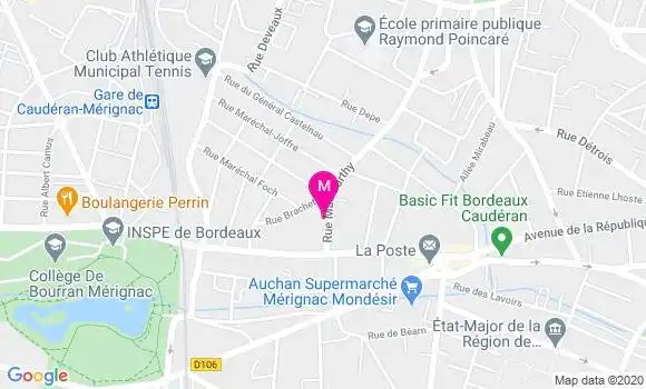 Localisation Dr Pascal Barbeau