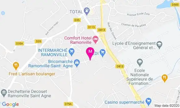 Localisation Dr Patrick Contis