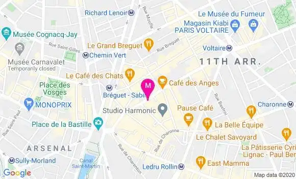 Localisation Dr Bernard Penot