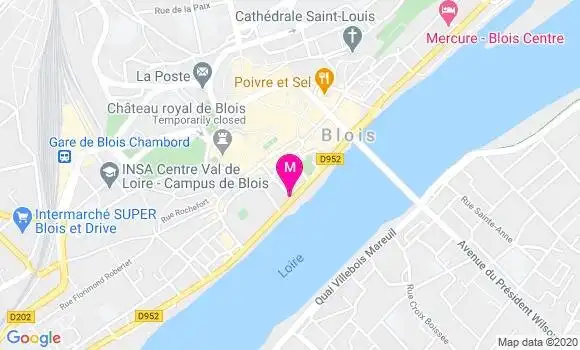 Localisation Dr Thierry Davanne
