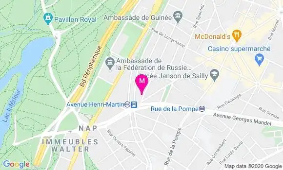 Localisation Dr Jean Luc Astruc