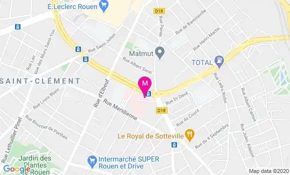 Localisation Dr Agnès Joubert
