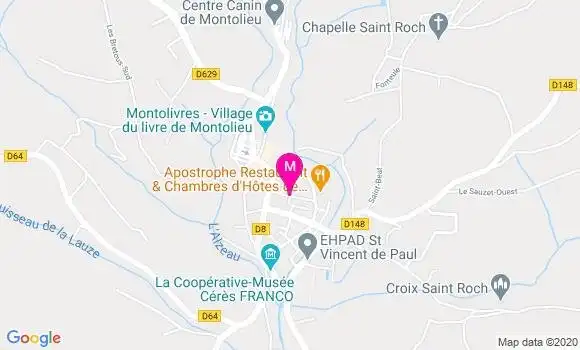 Localisation Dr Jacques Fourié
