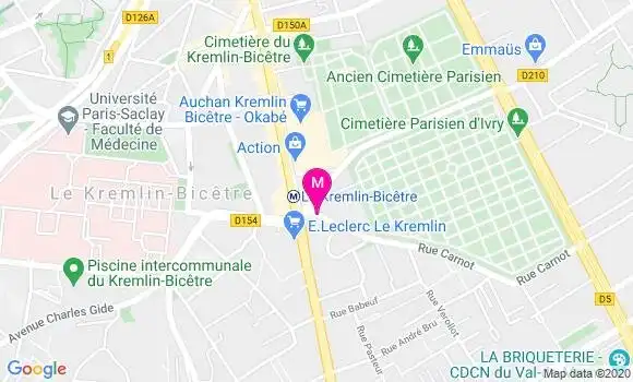 Localisation Dr Brigitte Coutiere